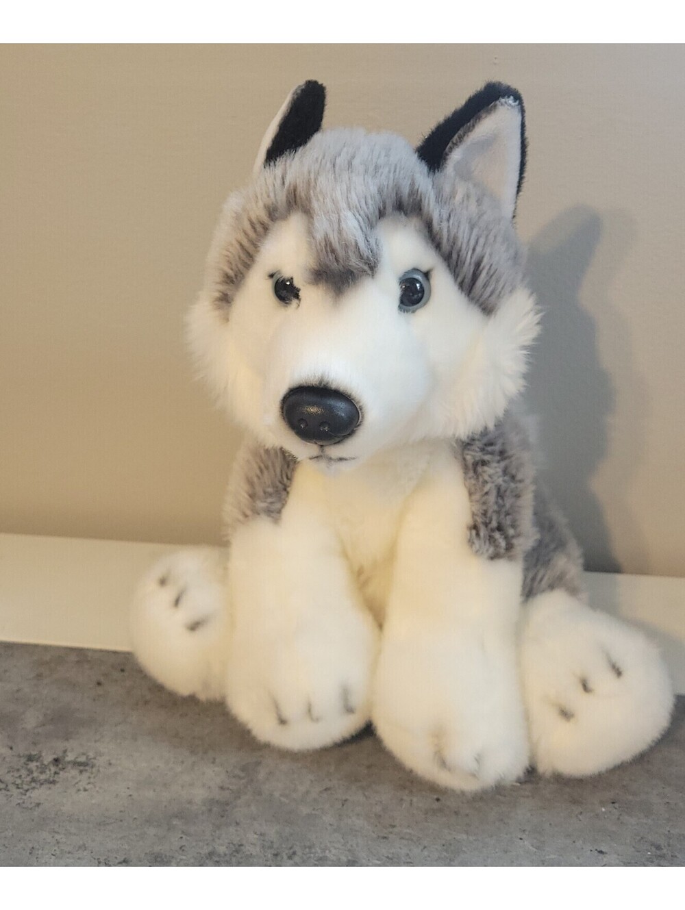 Vintage Ganz Heritage Collection 12" Husky Dog Plush Extremely Rare H14906